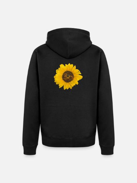 Date de naissance 30 ans - Veste à capuche bio Premium Unisexe - noir