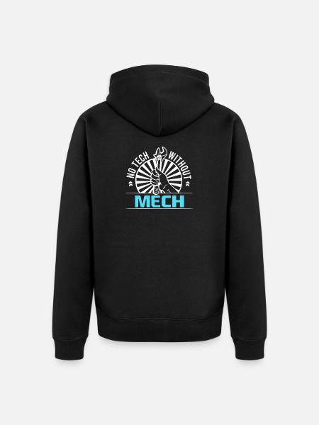 Mechanical Engineering Mechanical Engineer - Unisex Premium Organic Zip Hoodie - black