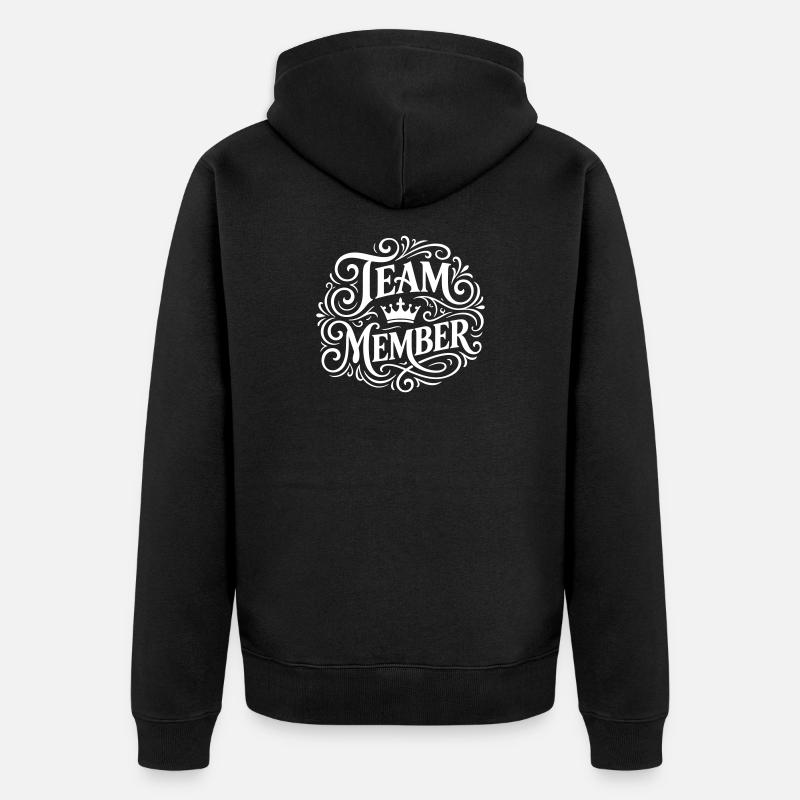Équipier - Veste à capuche bio Premium Unisexe - noir