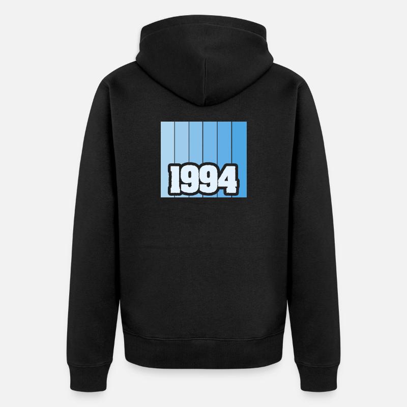 1994 - Veste à capuche bio Premium Unisexe - noir