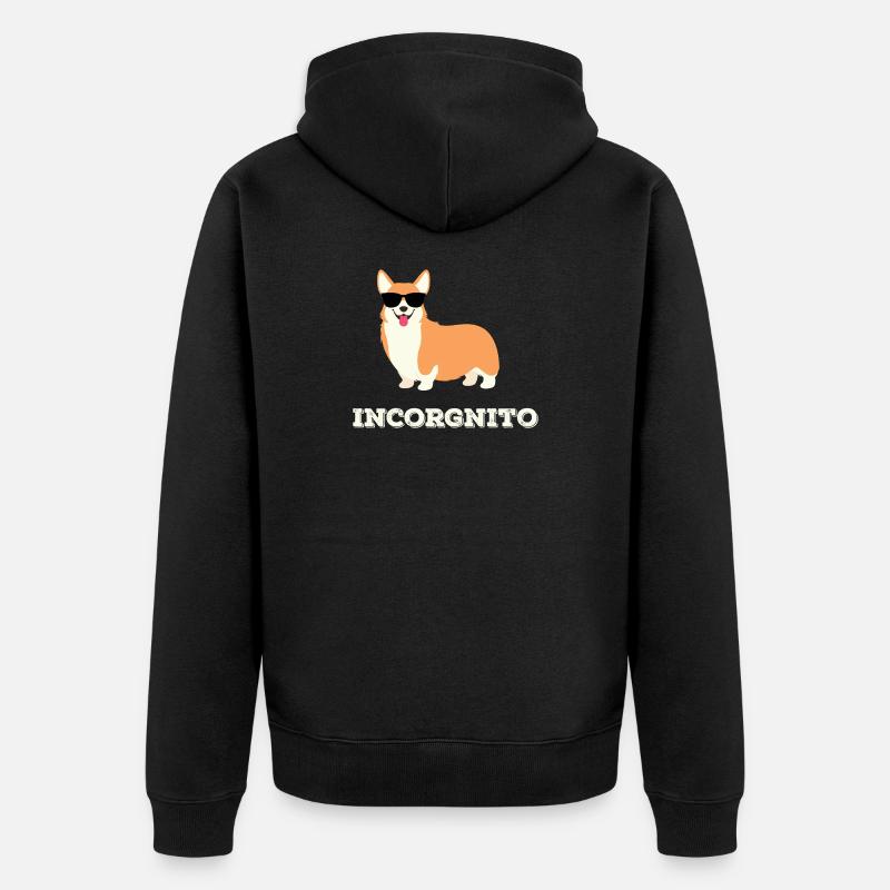 Incorgnito - Veste à capuche bio Premium Unisexe - noir
