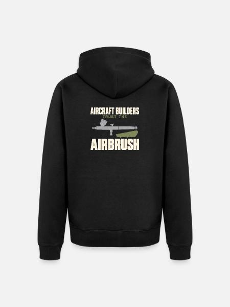 Modellflugzeug Maßstabsflugzeug Modellbaukasten Gi - Unisex Premium Bio Zip Hoodie - Schwarz