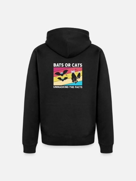 Gender Reveal Halloween - Unisex Premium Organic Zip Hoodie - black