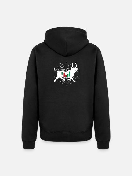 Actions Bulle - Veste à capuche bio Premium Unisexe - noir