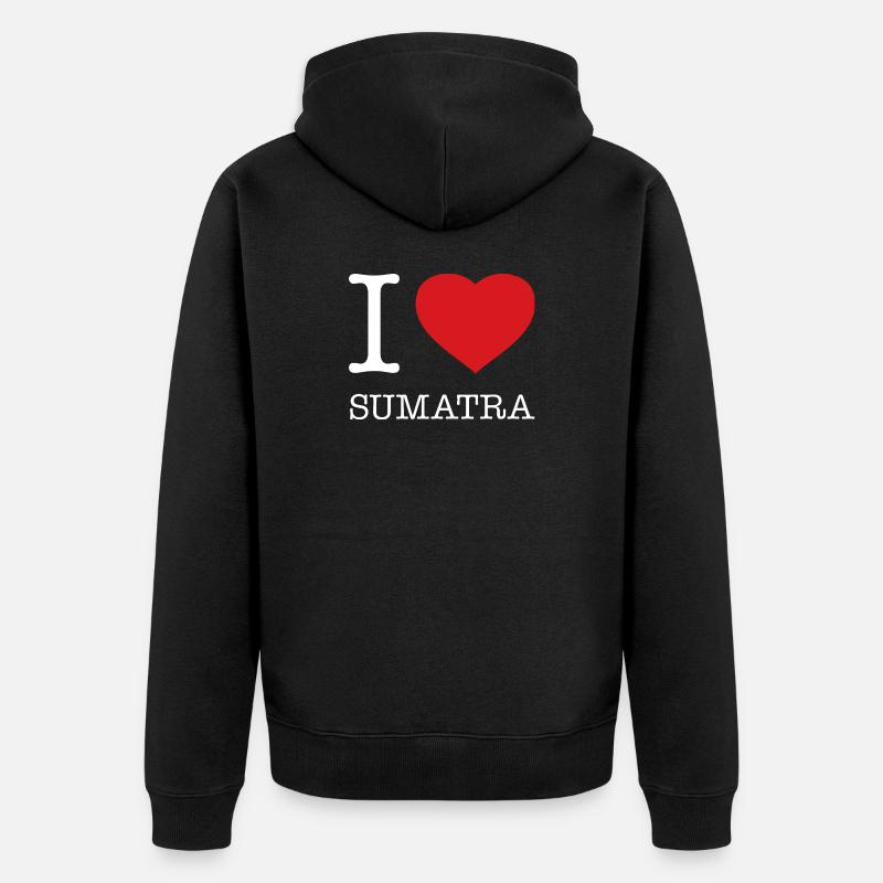 J’ADORE SUMATRA - Veste à capuche bio Premium Unisexe - noir