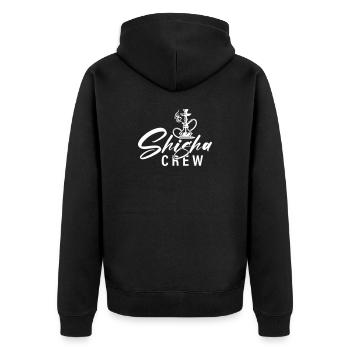 Équipe Shisha - Veste à capuche bio Premium Unisexe - noir - Dos - Nico (187cm)
