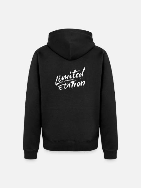 Limited Edition - Unisex Premium Organic Zip Hoodie - black