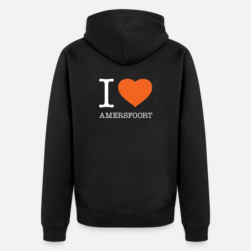 J’ADORE AMERSFOORT - Veste à capuche bio Premium Unisexe - noir