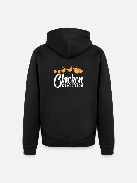 Chicken Whisperer Chicken Chicken Keeper Chickens - Unisex Premium Organic Zip Hoodie - black