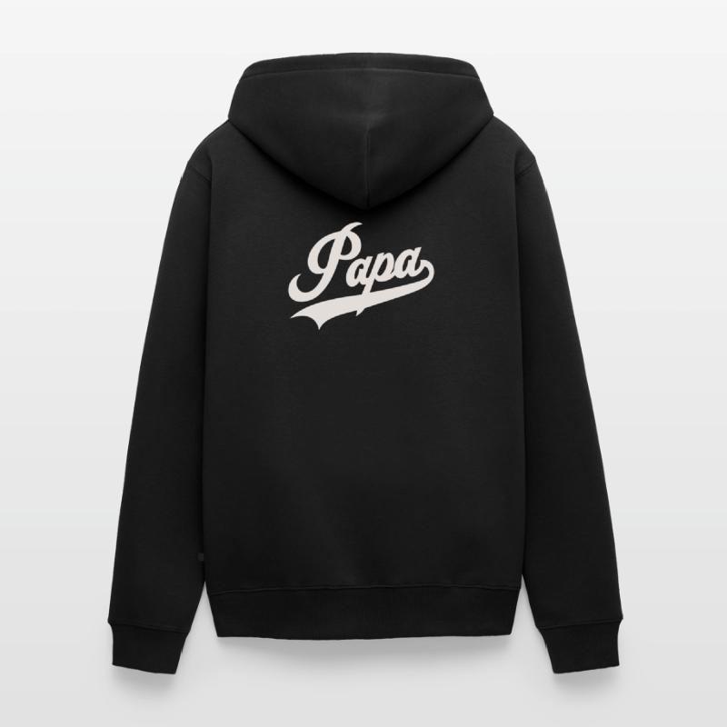 Script classique de Papa Veste à capuche bio Premium Unisexe
