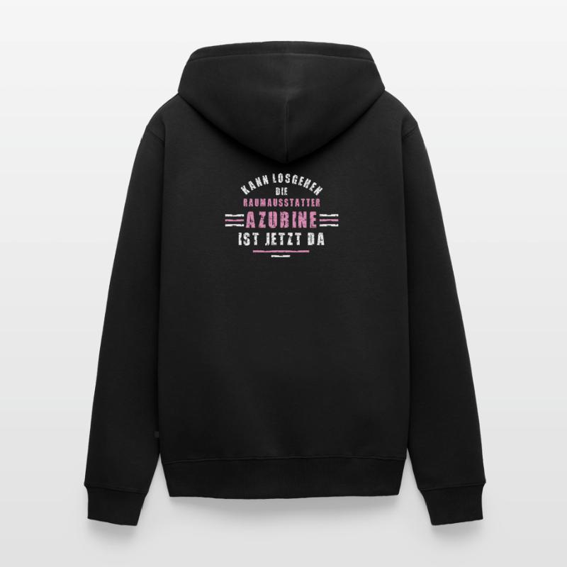Interior Decorator Trainee Training Apprenticeship Decorator Unisex Premium Organic Zip Hoodie