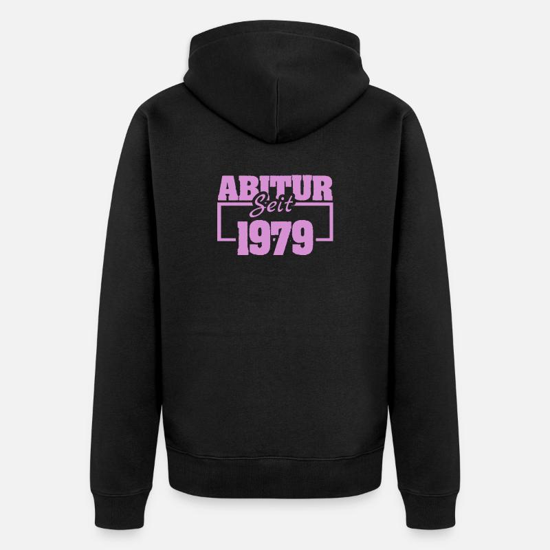 1979 - Veste à capuche bio Premium Unisexe - noir