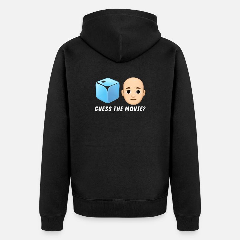 Conception de mystère de film - Veste à capuche bio Premium Unisexe - noir