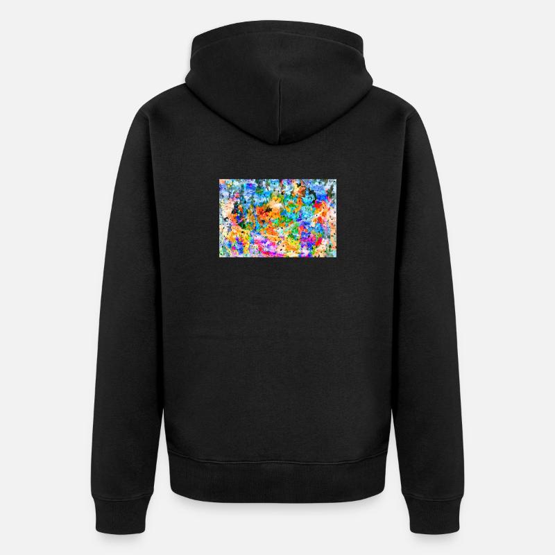 Janderes - Veste à capuche bio Premium Unisexe - noir