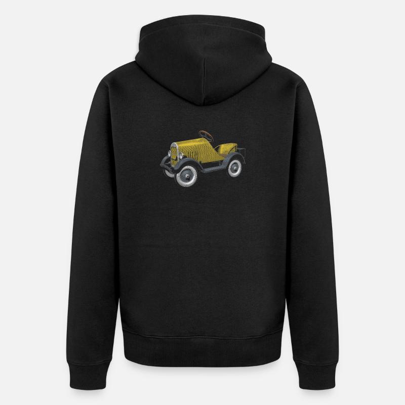 Caisse à savon - Veste à capuche bio Premium Unisexe - noir