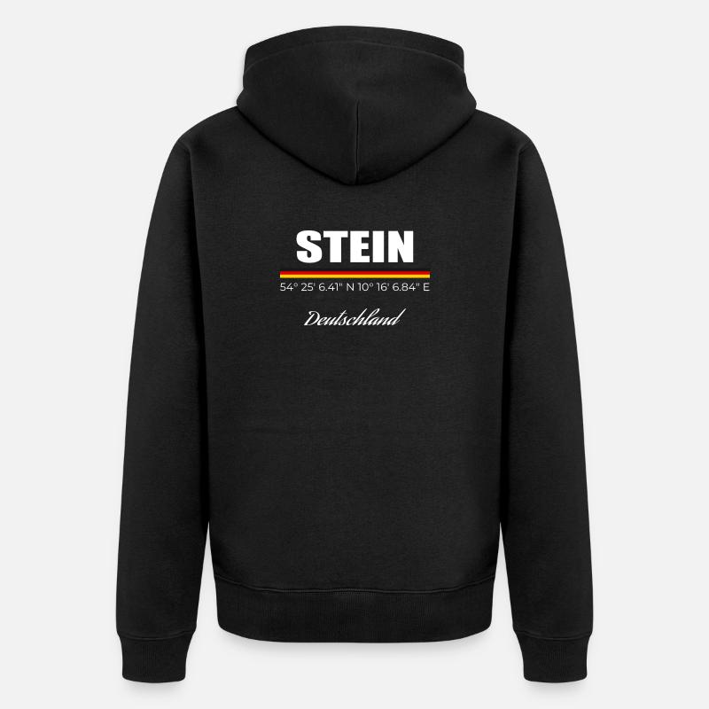 Pierre - Veste à capuche bio Premium Unisexe - noir