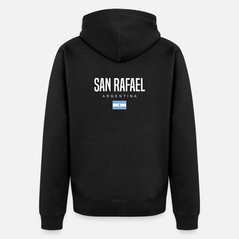 San Rafael Argentine Argentin - Veste à capuche bio Premium Unisexe - noir