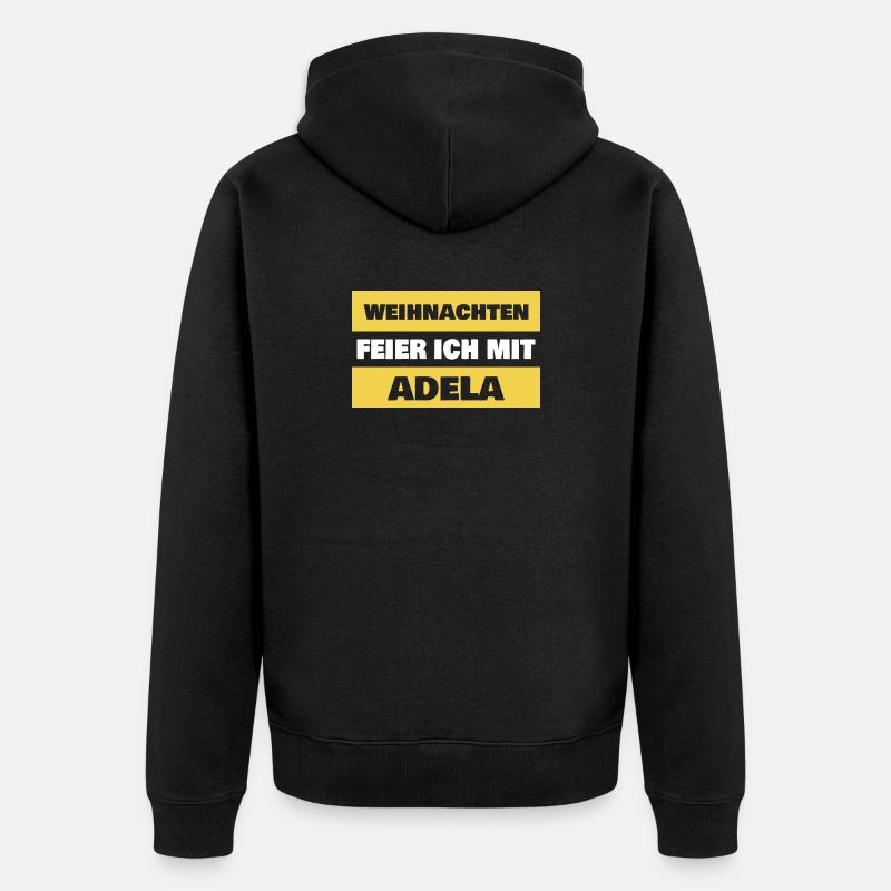 Adela - Veste à capuche bio Premium Unisexe - noir