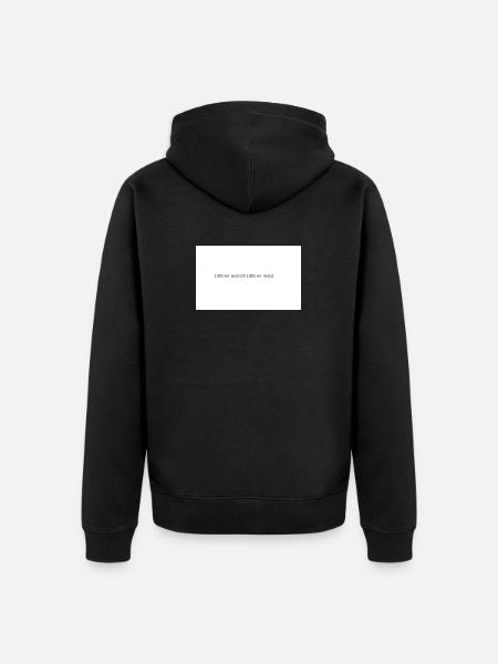 Both sides win - Unisex Premium Organic Zip Hoodie - black