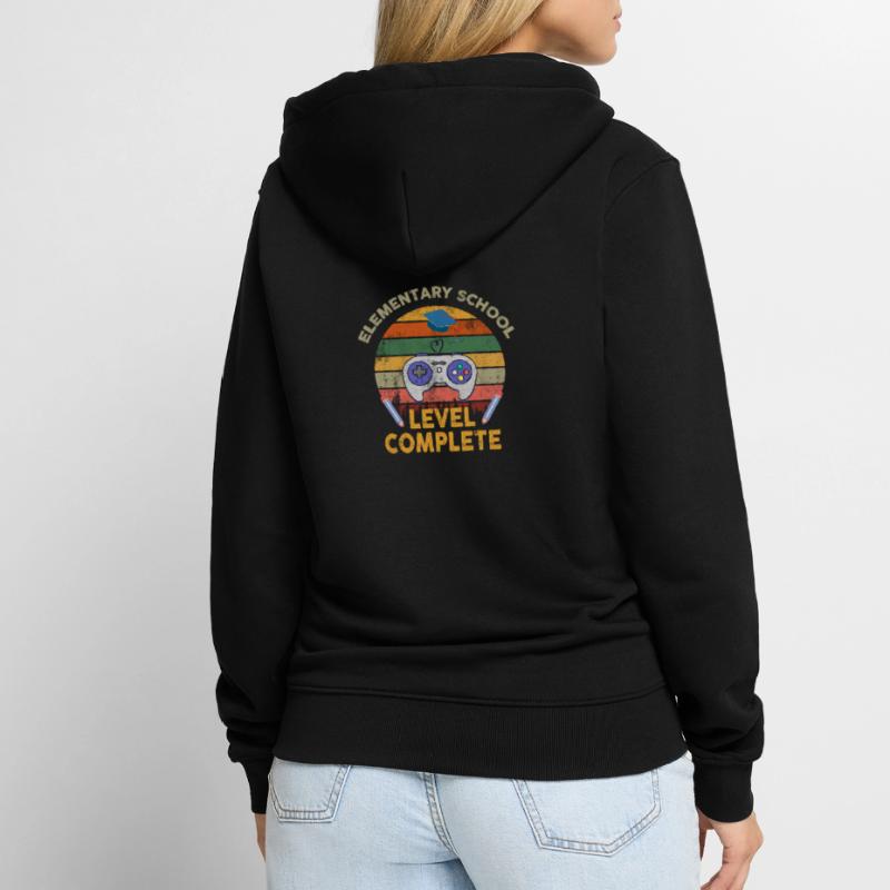 Elementary School Level Complete Unisex Premium Organic Zip Hoodie