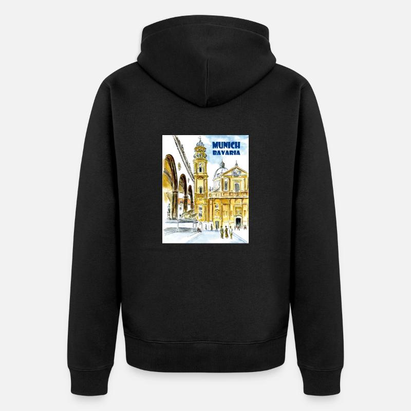 München Bayern - Ekologisk premiumluvjack unisex - svart