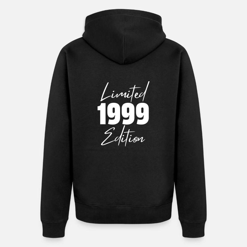 1999 Édition Limitée - Veste à capuche bio Premium Unisexe - noir
