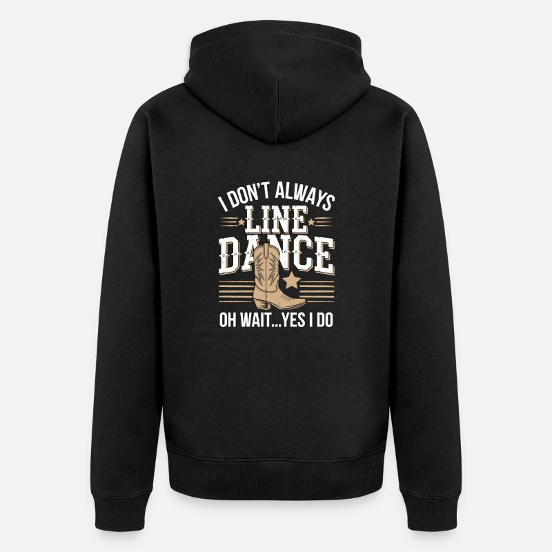 Danser avec passion - Veste à capuche bio Premium Unisexe - noir