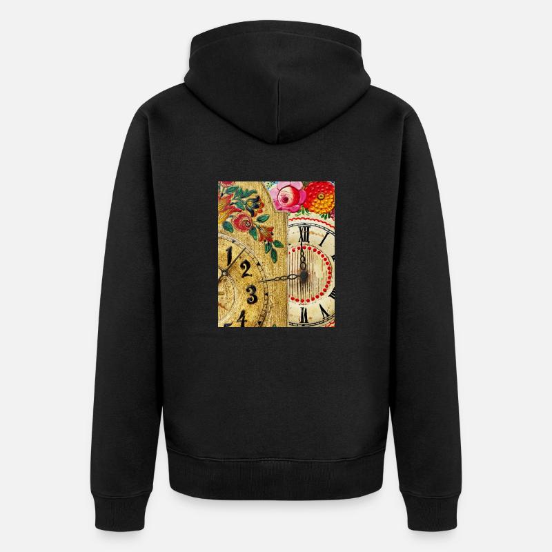 Forêt-Noire - Fois 3.0 - Veste à capuche bio Premium Unisexe - noir