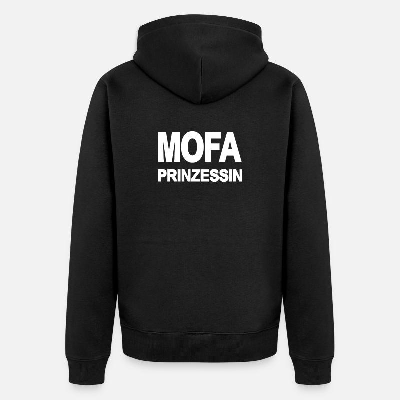 Mobylette - Veste à capuche bio Premium Unisexe - noir