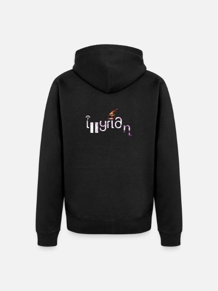 Illyrien - Veste à capuche bio Premium Unisexe - noir