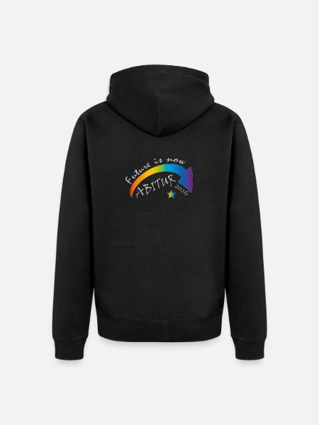 Future Now Abitur 2026 - Unisex Premium Organic Zip Hoodie - black