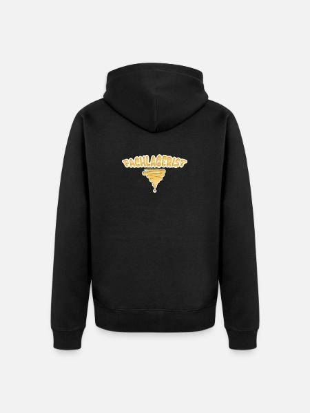 Geschenk für Fachlagerist - Unisex Premium Bio Zip Hoodie - Schwarz