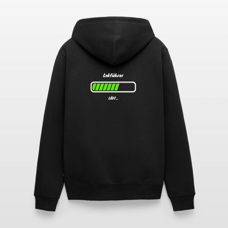 Train Driver Loading Beam Training Occupation Unisex Premium Organic Zip Hoodie