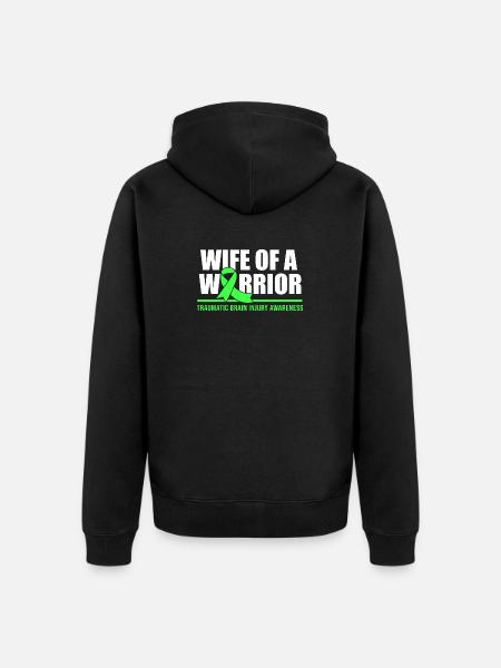 Autounfall Schädel-Hirn-Trauma Schädelhirntrauma - Unisex Premium Bio Zip Hoodie - Schwarz
