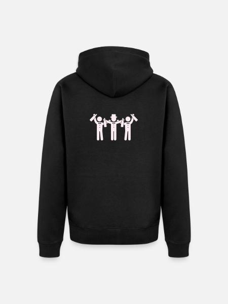 braeutigam_party- - Veste à capuche bio Premium Unisexe - noir