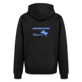 AVENTURE DE RODEO - Veste à capuche bio Premium Unisexe - noir - Dos - Nico (187cm)