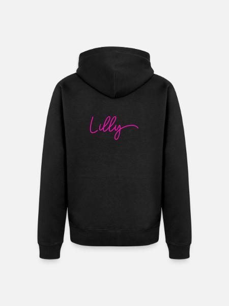 Lilly - Veste à capuche bio Premium Unisexe - noir