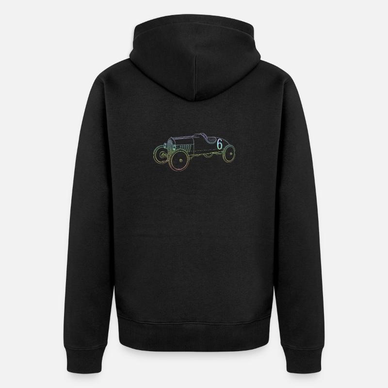 Caisse à savon - Veste à capuche bio Premium Unisexe - noir
