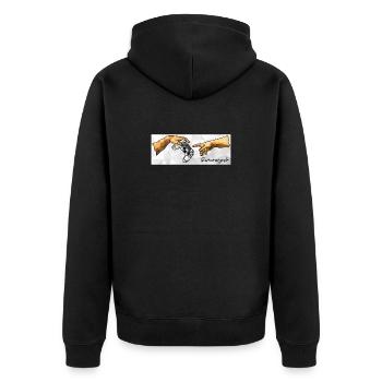Gamerangelo - Veste à capuche bio Premium Unisexe - noir - Dos - Nico (187cm)