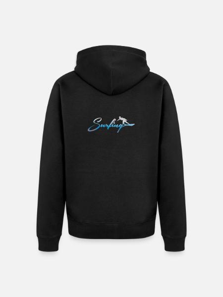 SURF, SURF - Veste à capuche bio Premium Unisexe - noir