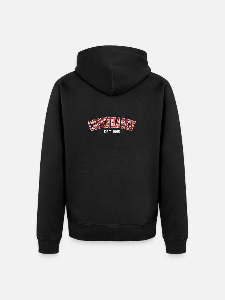 Copenhagen Est. 1995 - Unisex Premium Organic Zip Hoodie - black