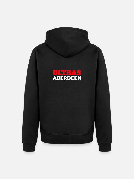 Ultras Aberdeen - Unisex Premium Organic Zip Hoodie - black