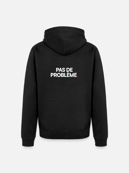 Pas de problème - Veste à capuche bio Premium Unisexe - noir