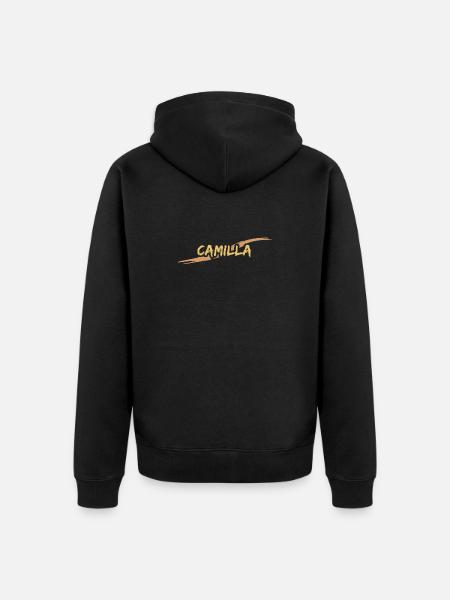 Camilla Camilla - Unisex Premium Bio Zip Hoodie - Schwarz