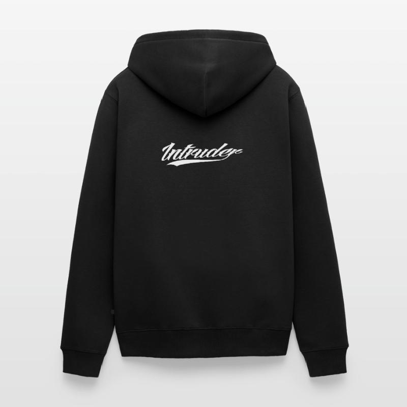 intruder hacker eindringling clan sticker computer Unisex Premium Bio Zip Hoodie
