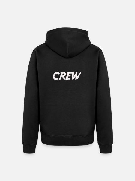 crew_-2- - Veste à capuche bio Premium Unisexe - noir