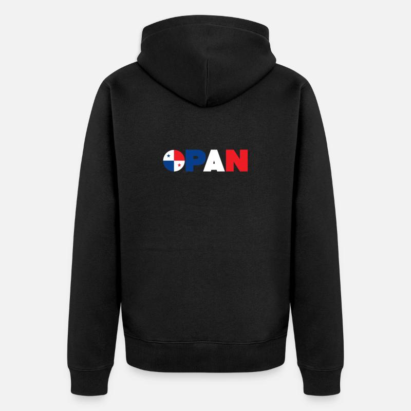 Panama - Veste à capuche bio Premium Unisexe - noir