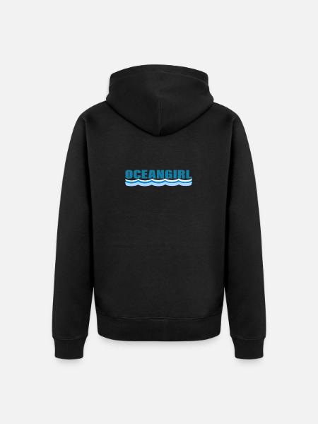 OCEANGIRL - Veste à capuche bio Premium Unisexe - noir