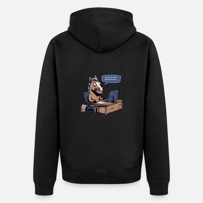 Bureau Hengst - Veste à capuche bio Premium Unisexe - noir