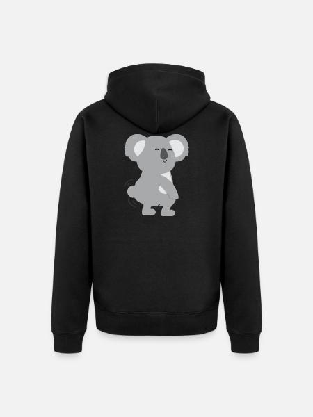 Twerking - Unisex Premium Bio Zip Hoodie - Schwarz